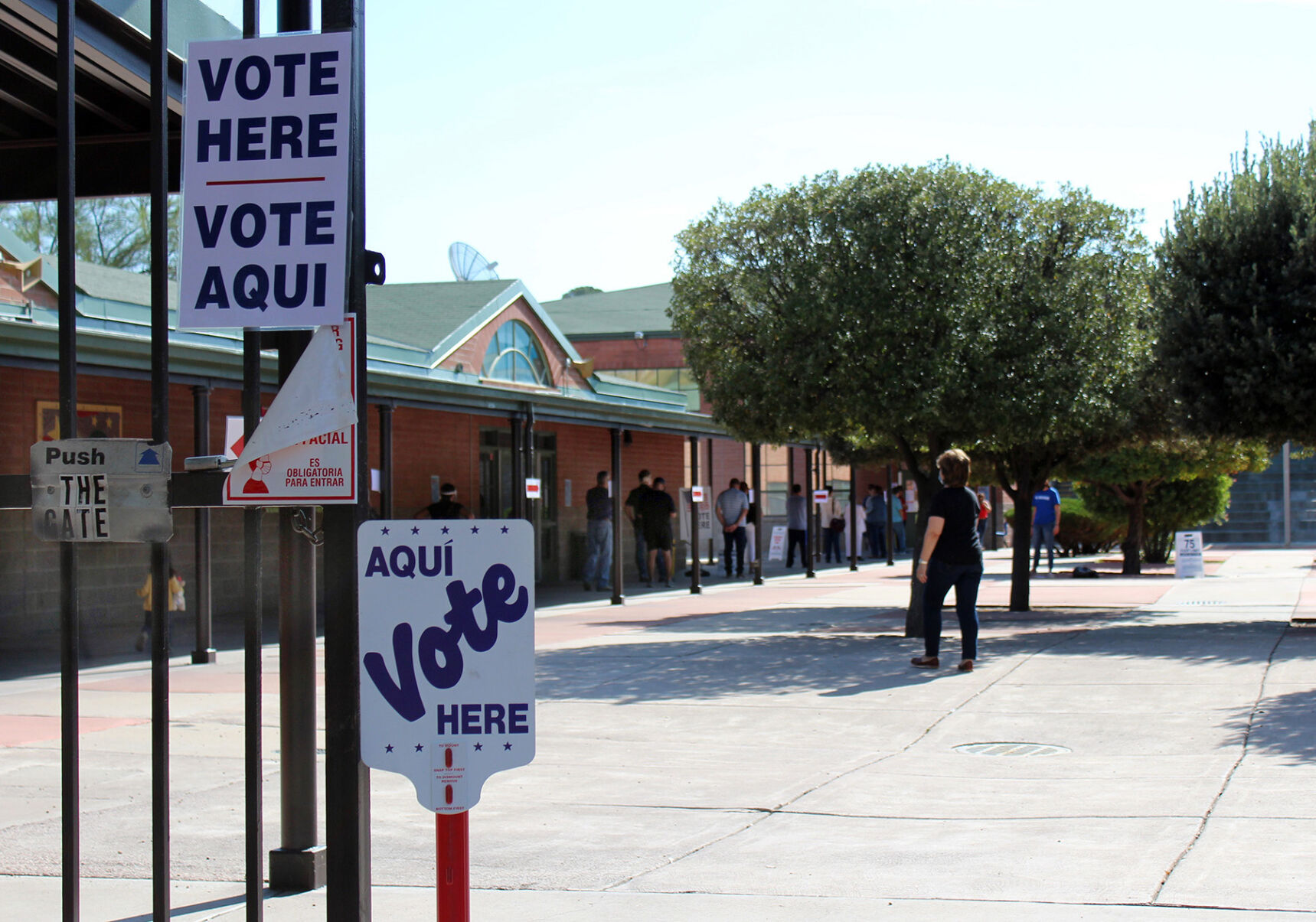 Challenger voting center